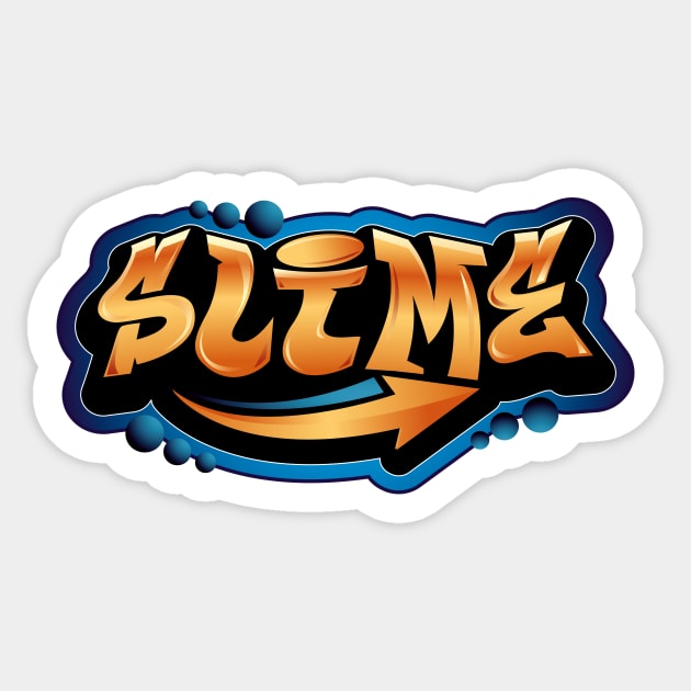 SLIME Sticker by WildMeART